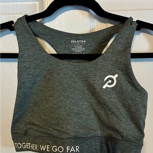 Peloton Heathered Green  Bra Activewear Top Women’s Medium